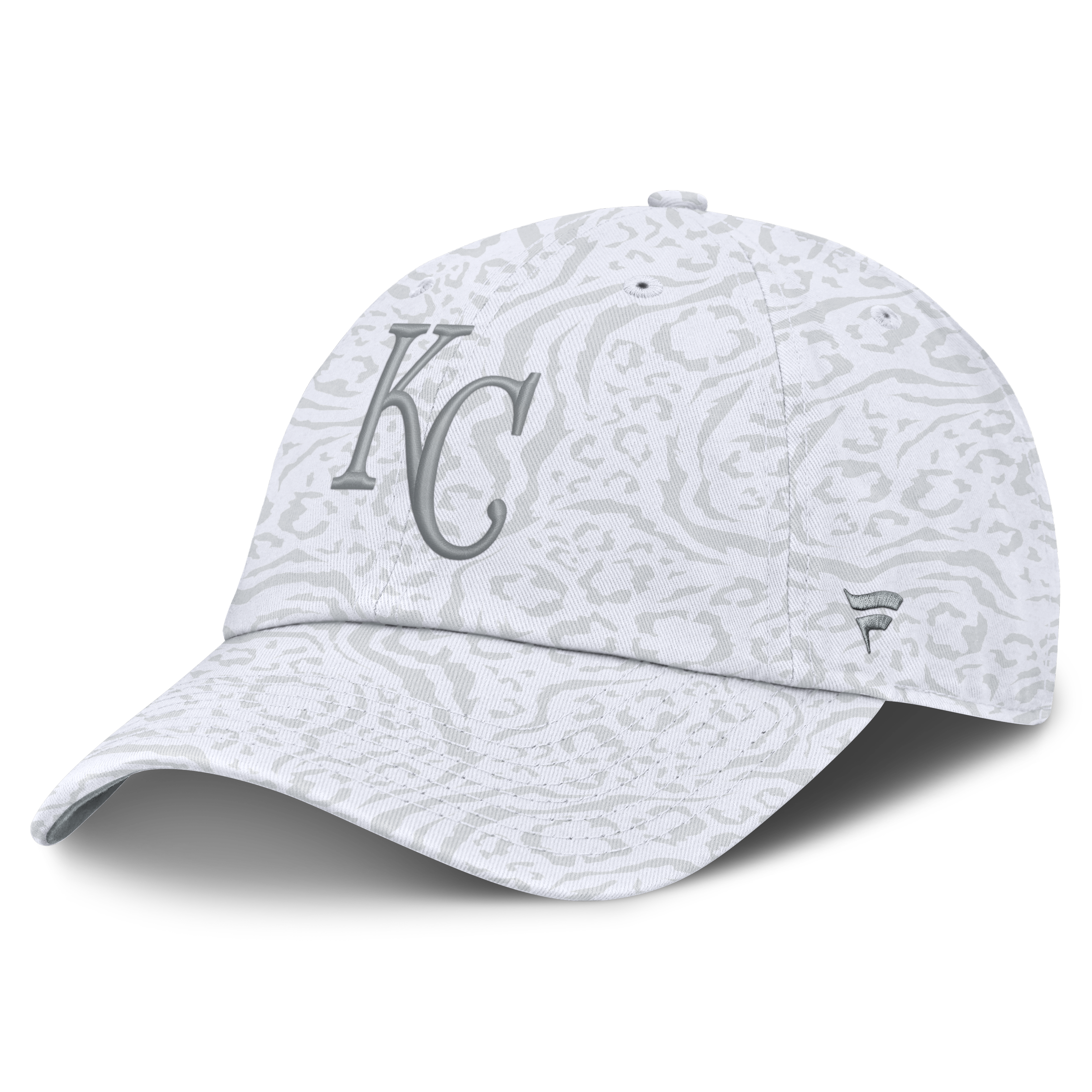 Women's Fanatics White Kansas City Royals Umbra Adjustable Hat