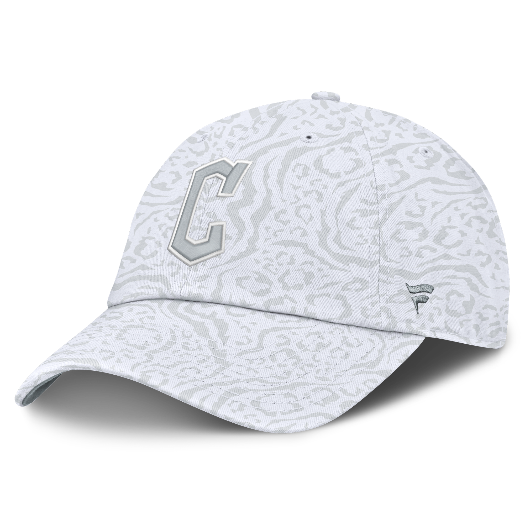 Women's Fanatics White Cleveland Guardians Umbra Adjustable Hat