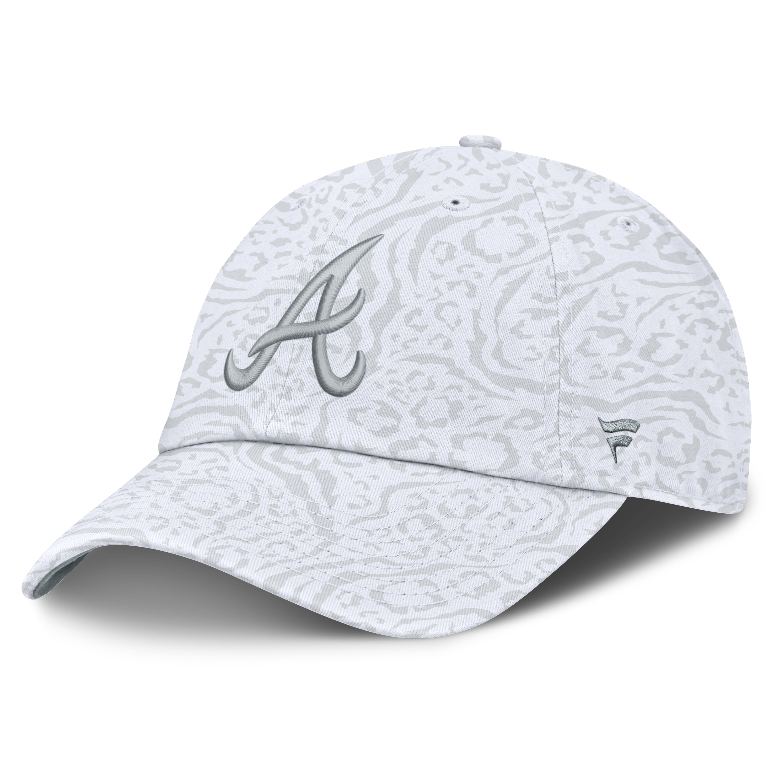 Women's Fanatics White Atlanta Braves Umbra Adjustable Hat