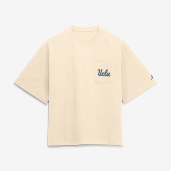 Women's Nike  Natural UCLA Bruins Pocket Boxy T-Shirt