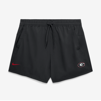 Men's Nike Black Georgia Bulldogs Primary Logo Form Dri-FIT Shorts