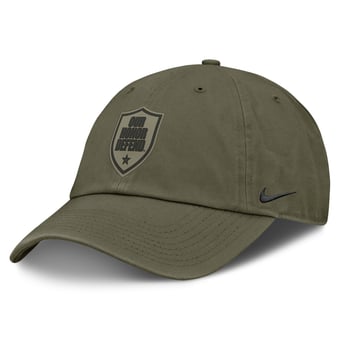 Men's Nike  Olive Ohio State Buckeyes Primetime SwooshFlex Dri-FIT Hat