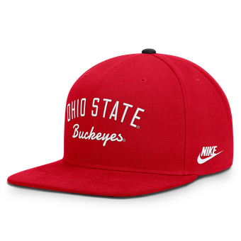 Men's Nike  Scarlet Ohio State Buckeyes Legacy Snapback Hat