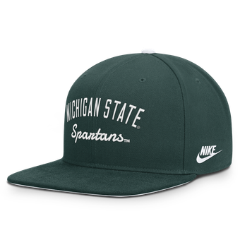 Men's Nike  Green Michigan State Spartans Legacy Snapback Hat