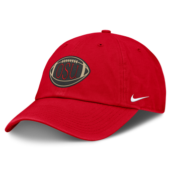 Unisex Nike  Scarlet Ohio State Buckeyes Campus Prep Football Club Adjustable Hat