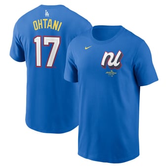 Men's Nike Shohei Ohtani Royal National League 2025 All-Star Edition Name & Number T-Shirt