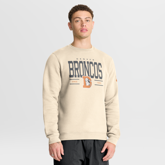 Men's Nike Natural Denver Broncos Always Reppin' Club Sweatshirt