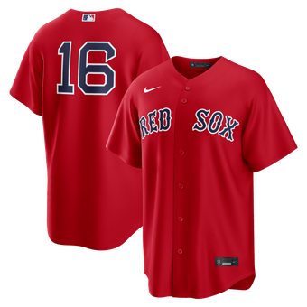 Men's Nike Jarren Duran Red Boston Red Sox Alternate Replica Jersey