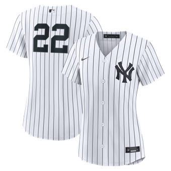 Women's Nike Ben Rice White New York Yankees Home Replica Jersey