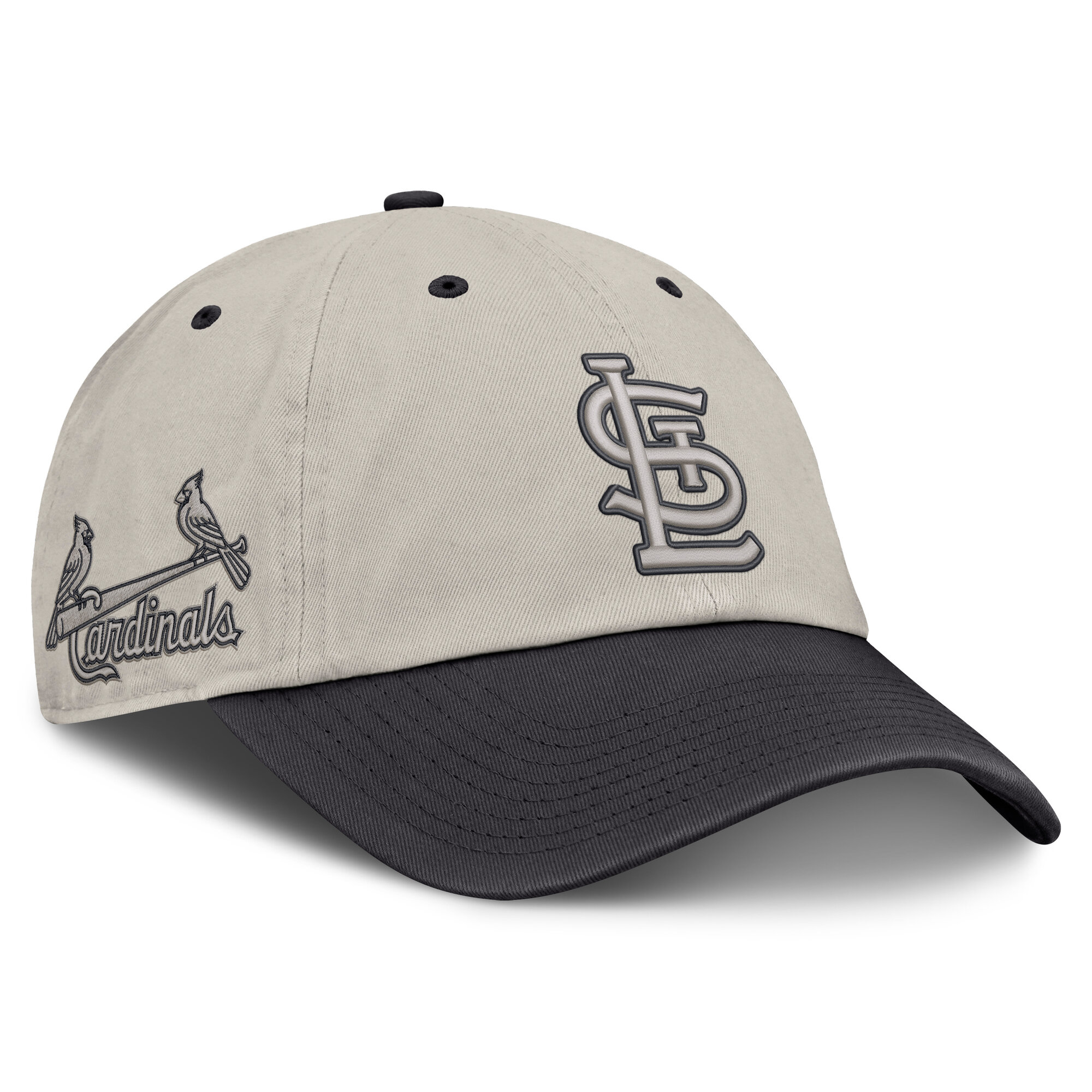 Men's Fanatics Beige/Charcoal St. Louis Cardinals Frame Adjustable Hat