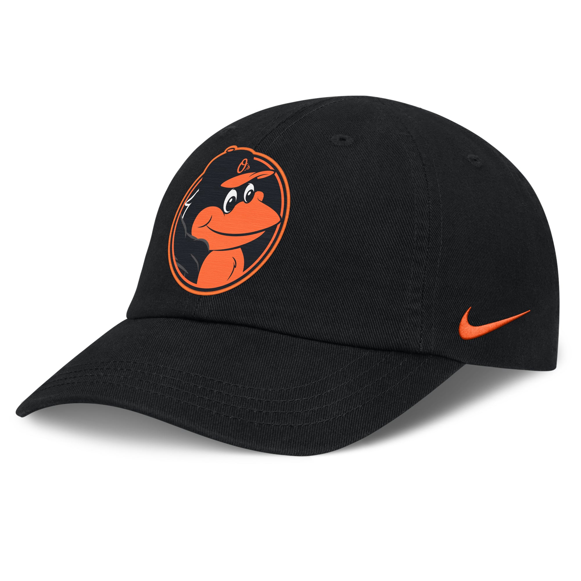 Infant Nike Black Baltimore Orioles Mascot Club Flex Hat