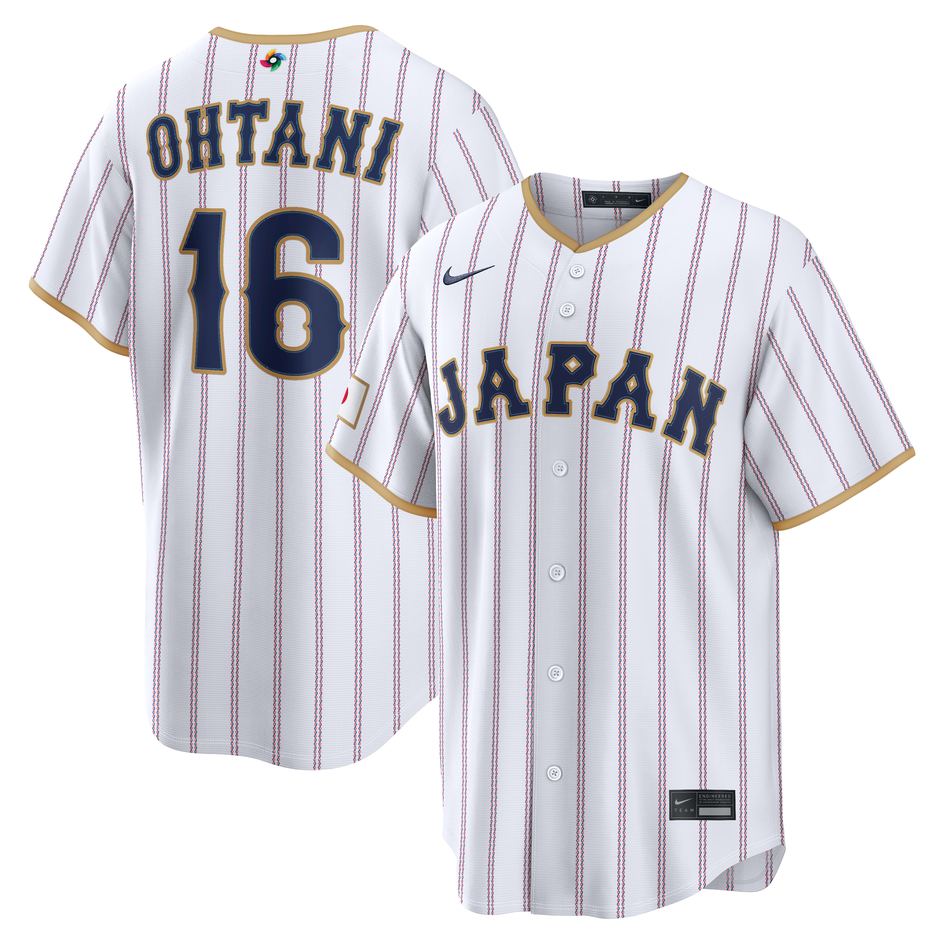 Men's Nike Shohei Ohtani White Japan Baseball 2026 World Baseball Classic Home Stadium Jersey