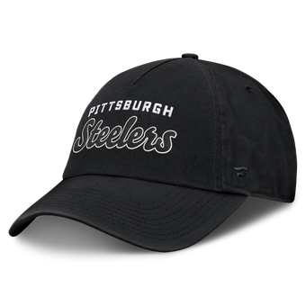 Women's Fanatics Black Pittsburgh Steelers Hike Adjustable Hat
