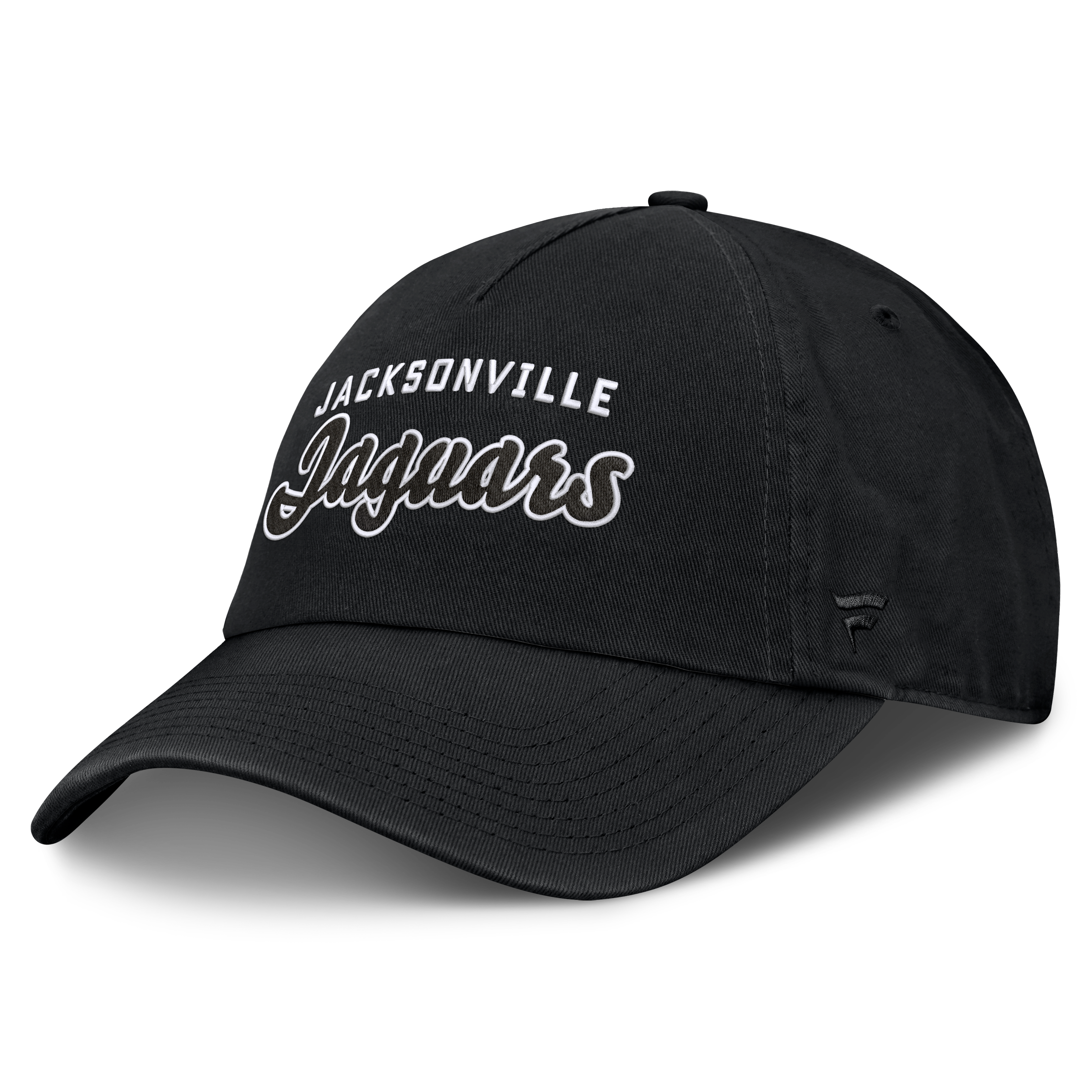 Women's Fanatics Black Jacksonville Jaguars Hike Adjustable Hat