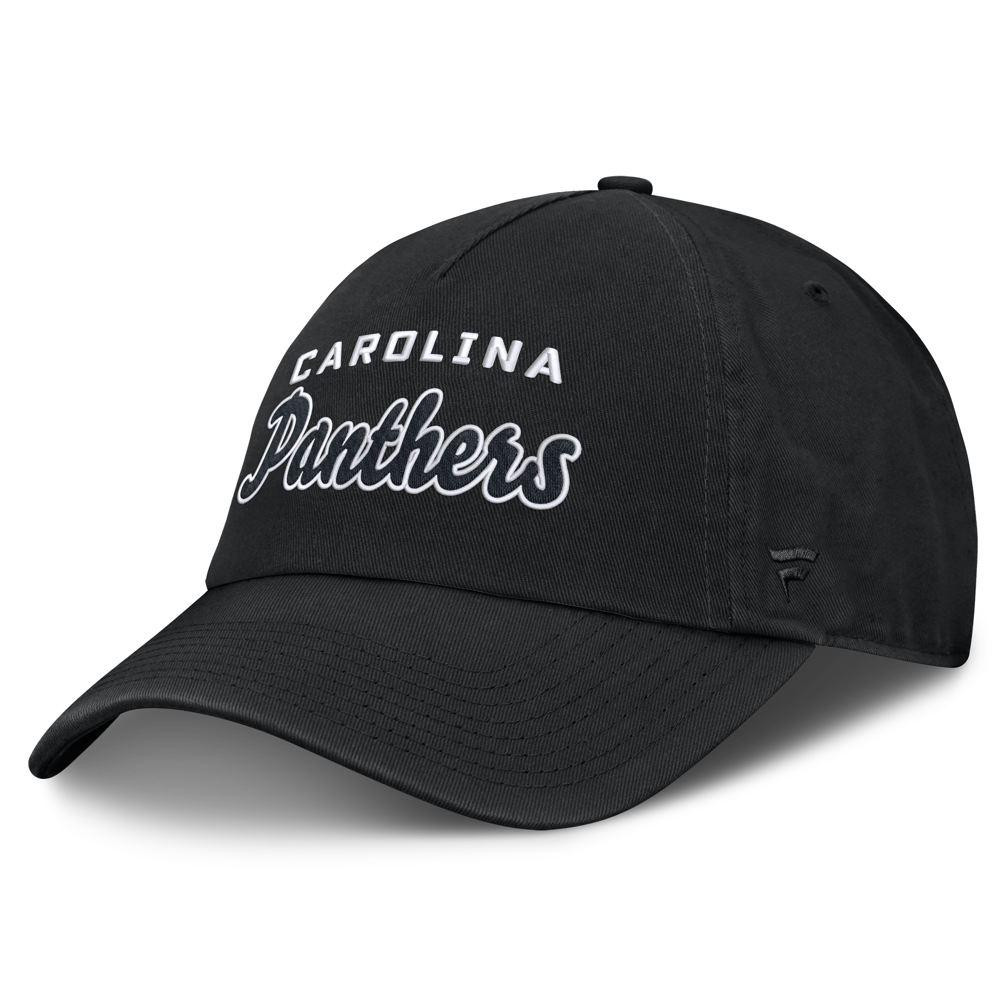 Women's Fanatics Black Carolina Panthers Hike Adjustable Hat