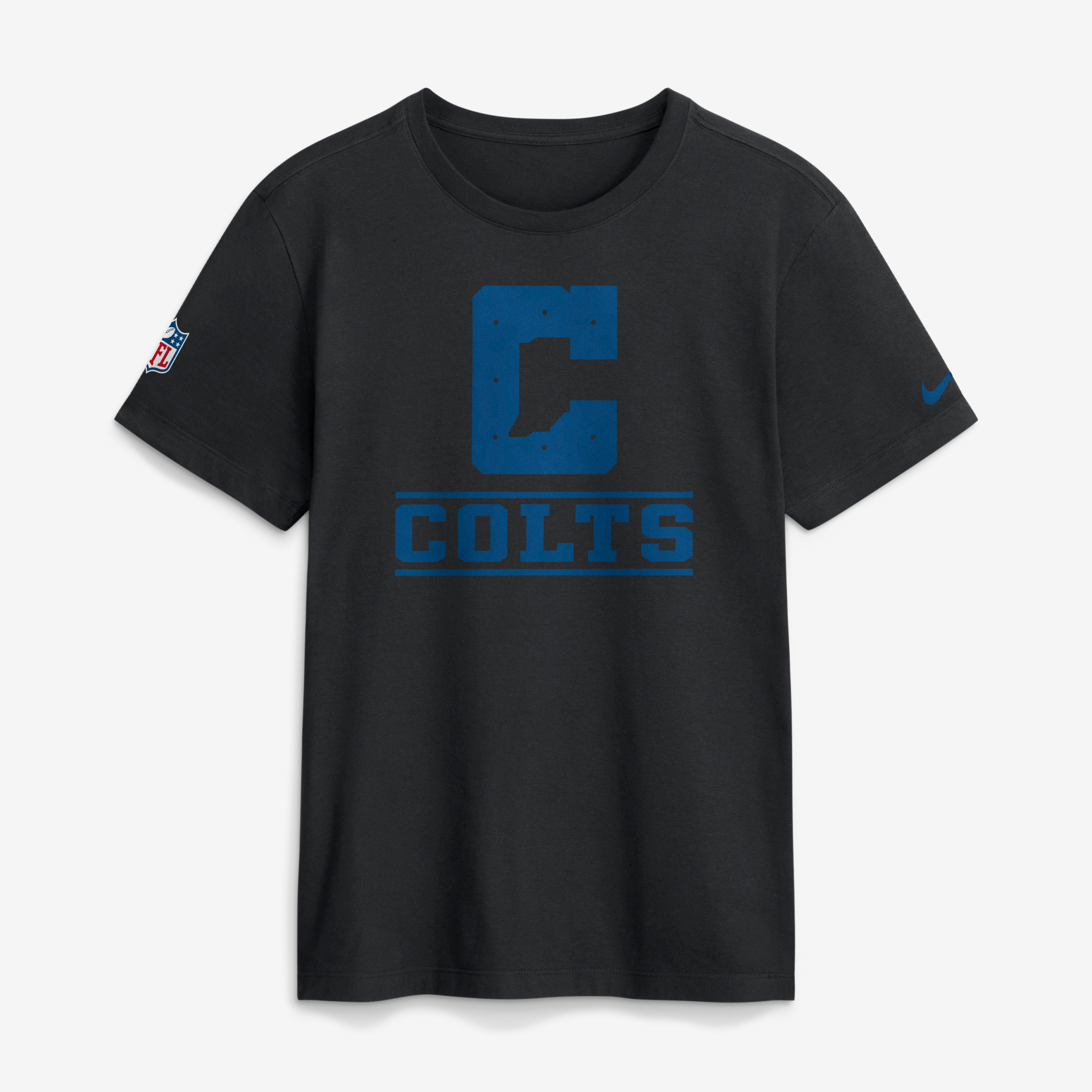 Men’s Nike Black Indianapolis Colts Always Prepared Essential Cotton Long Sleeve T-Shirt Men’s Nike Black Indianapolis Colts Always Prepared Essential Cotton Long Sleeve T-Shirt