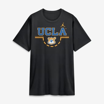 Men's Jordan Brand  Black UCLA Bruins Courtside Legend T-Shirt