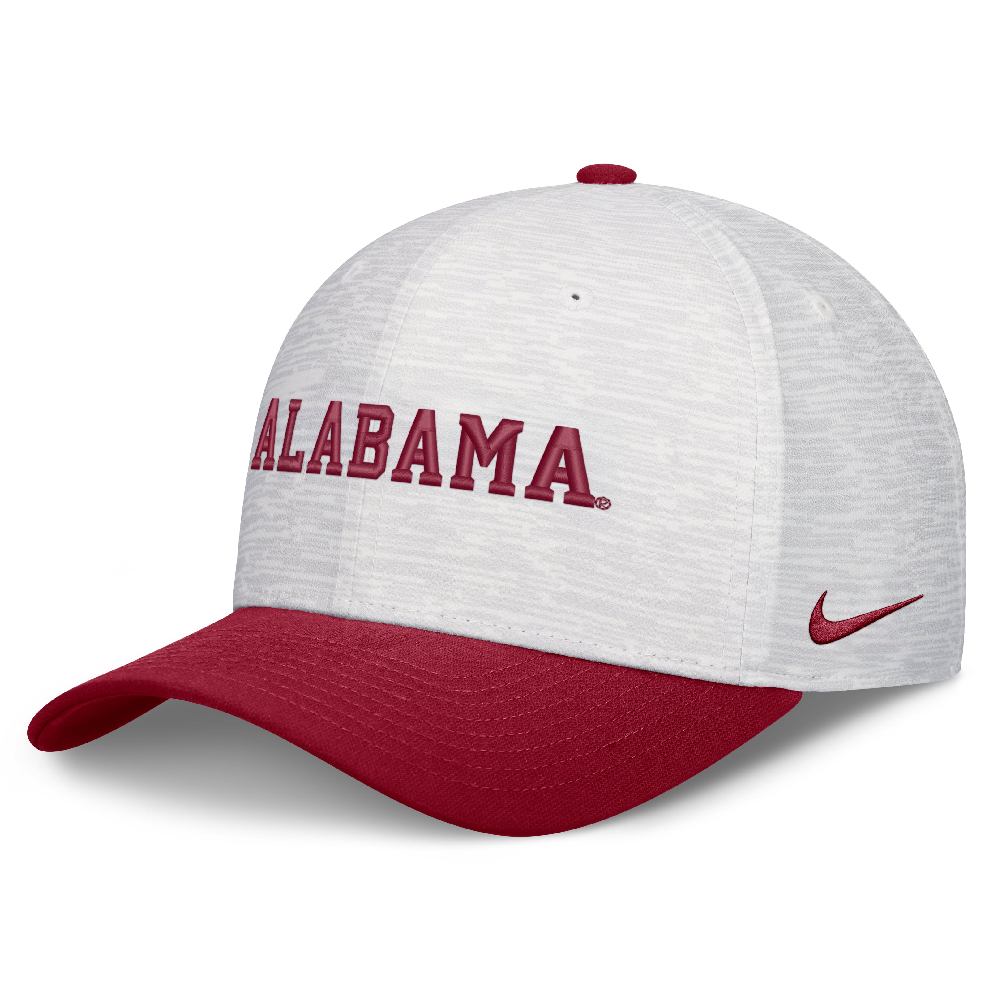 Unisex Nike  White/Crimson Alabama Crimson Tide Primetime Rise Adjustable Hat