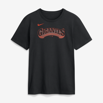 Men's Nike Black San Francisco Giants Alternate Wordmark T-Shirt