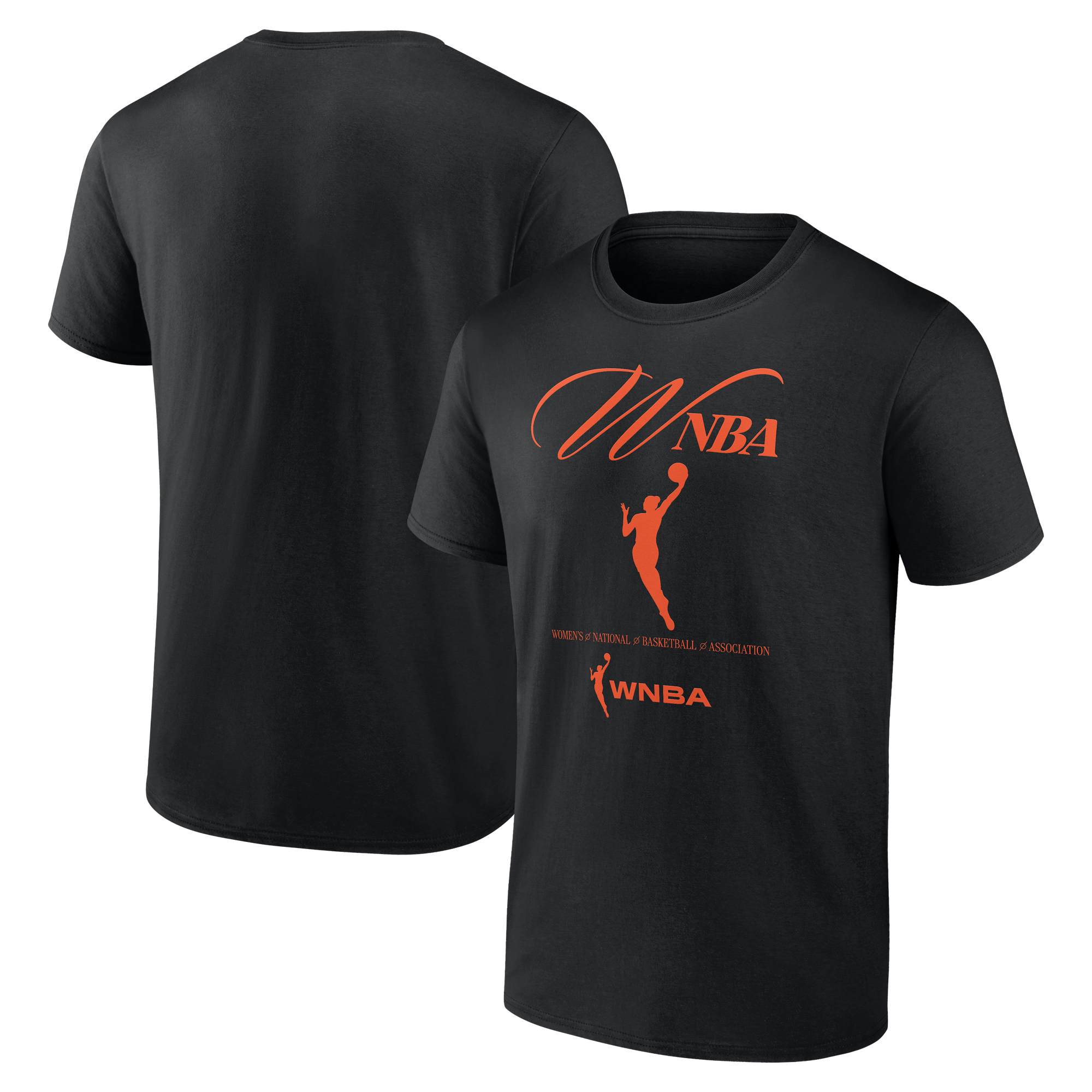 Unisex Logo Athletic Black WNBA Gear In Motion T-Shirt