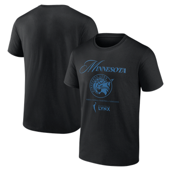 Unisex Logo Athletic Black Minnesota Lynx In Motion T-Shirt