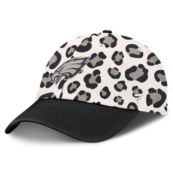 Women's Fanatics Cream/Gray Philadelphia Eagles Echo Adjustable Hat