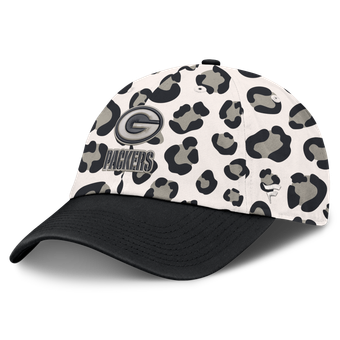 Women's Fanatics Cream/Gray Green Bay Packers Echo Adjustable Hat