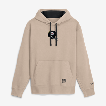 Men's Nike Sand Pittsburgh Steelers Rewind Club Hoodie