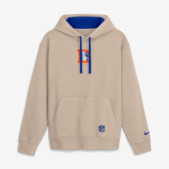 Men's Nike Sand Denver Broncos Rewind Club Hoodie