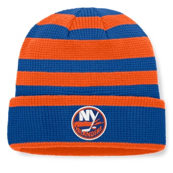 Men's Fanatics Royal/Orange New York Islanders Fundamental Steady Cuffed Knit Hat