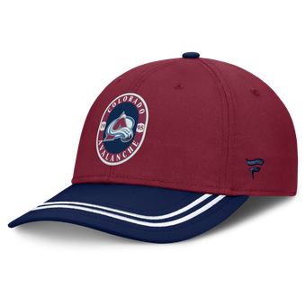 Men's Fanatics Burgundy/Navy Colorado Avalanche Fundamental Stretch Hat