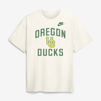 Men's Nike Cream Oregon Ducks Legacy Max90 T-Shirt