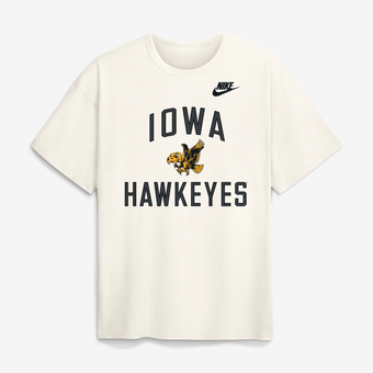 Men's Nike Cream Iowa Hawkeyes Legacy Max90 T-Shirt