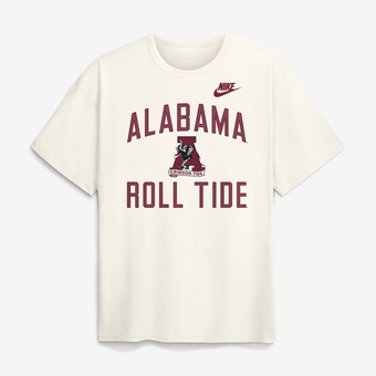 Men's Nike Cream Alabama Crimson Tide Legacy Max90 T-Shirt