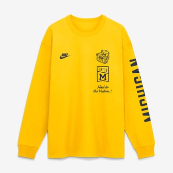 Michigan Wolverines Long Sleeve T-Shirts