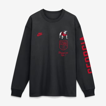 Men's Nike  Black Georgia Bulldogs Max 90 Legacy Multi Graphic Long Sleeve T-Shirt
