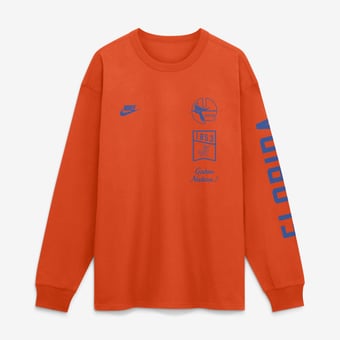Men's Nike  Orange Florida Gators Max 90 Legacy Multi Graphic Long Sleeve T-Shirt