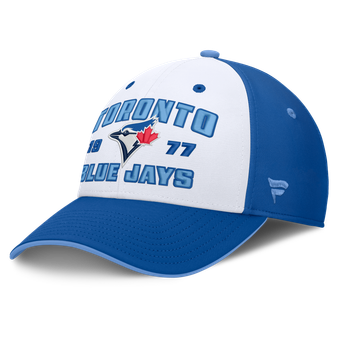 Men's Fanatics Royal/White Toronto Blue Jays Jammed Structured Flex Hat