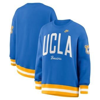 Women's Nike  Blue UCLA Bruins Oversized Legacy Arch Phoenix Sweatshirt