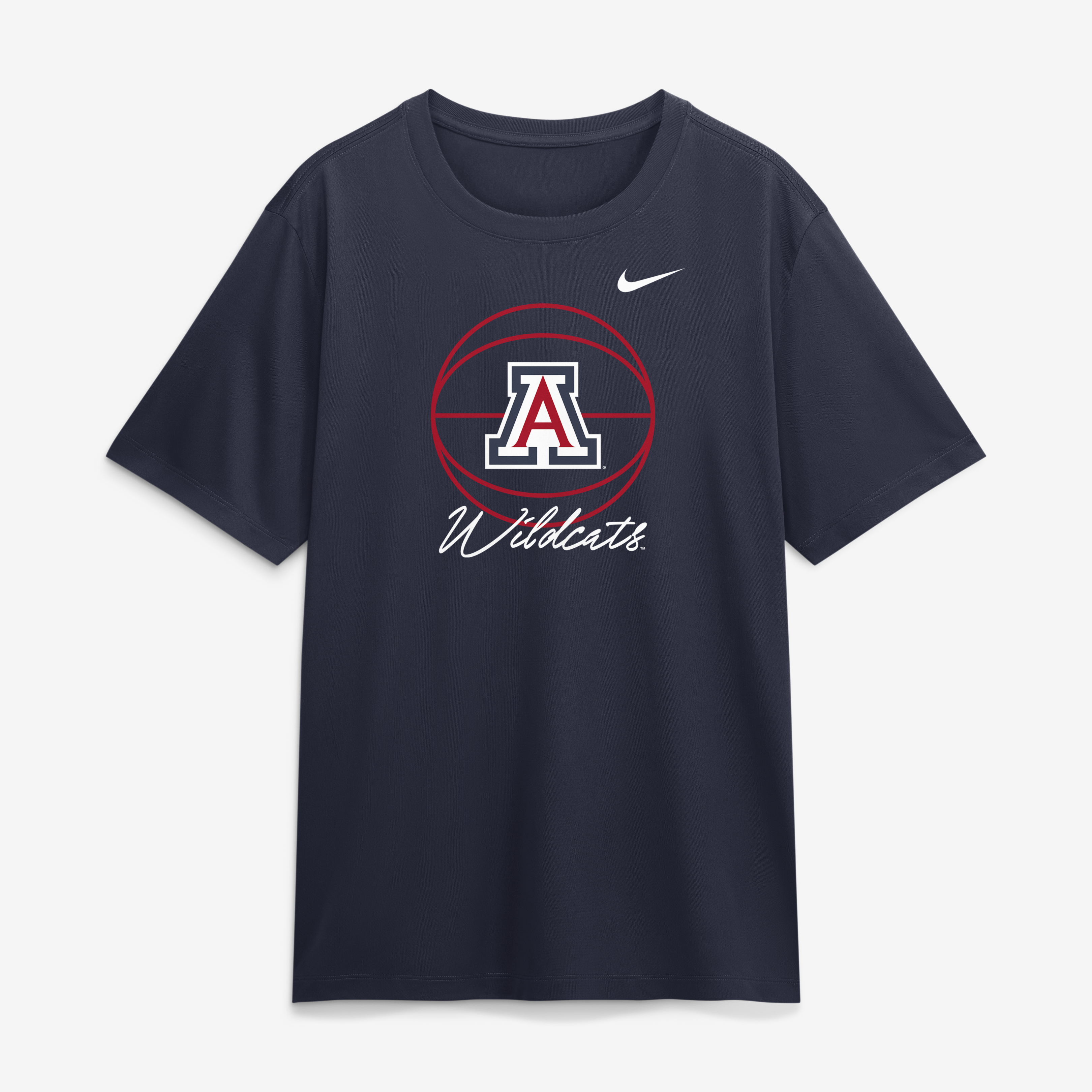 Men's Nike  Navy Arizona Wildcats Primetime Basketball Icon Legend Dri-FIT T-Shirt
