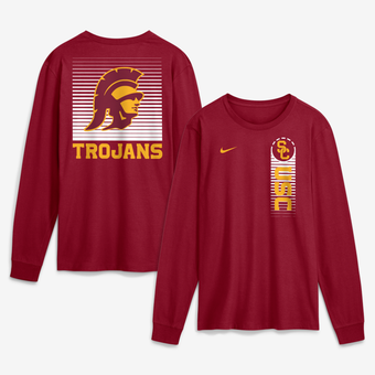 Men's Nike  Cardinal USC Trojans Primetime Long Sleeve T-Shirt