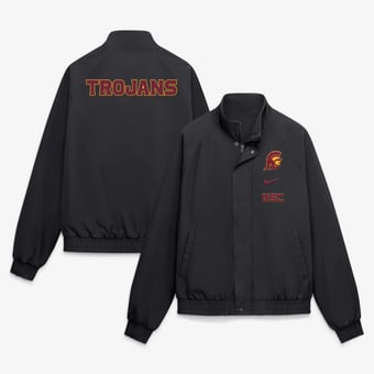 Men's Nike  Black USC Trojans Primetime Club Twill Jacket