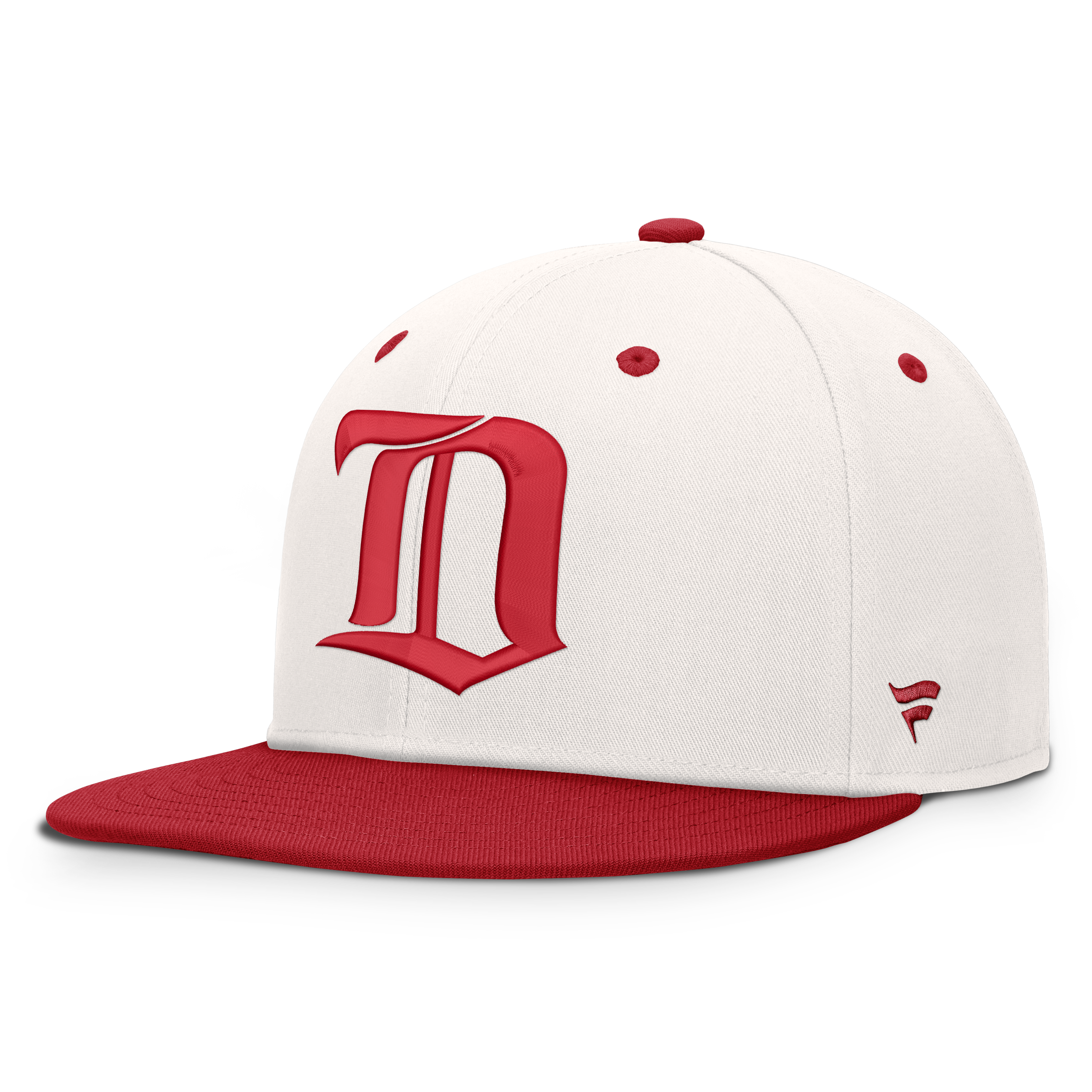 Men's Fanatics Cream/Red Detroit Red Wings Heritage Ballpark Snapback Hat
