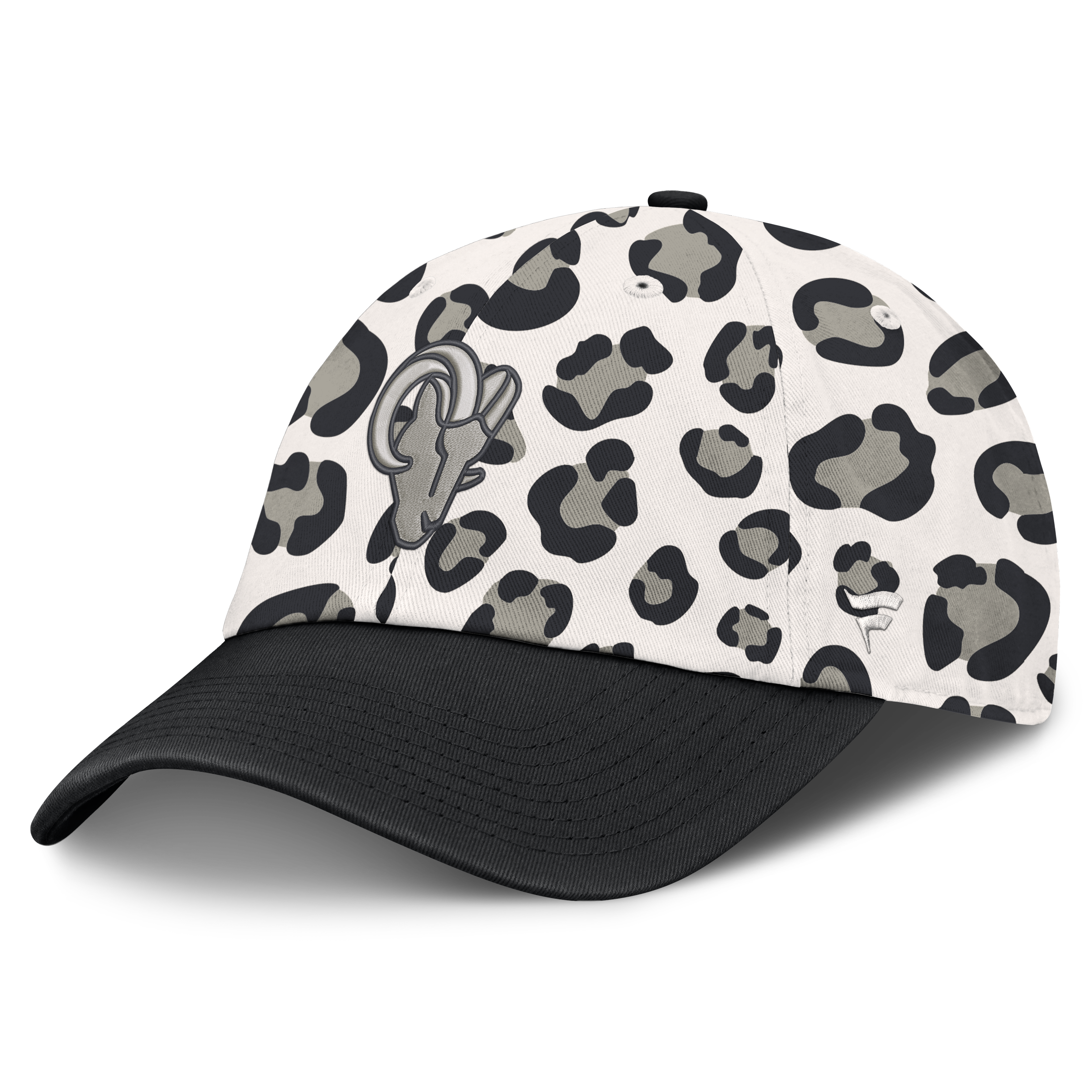 Women’s Fanatics Cream/Gray Los Angeles Rams Echo Adjustable Hat