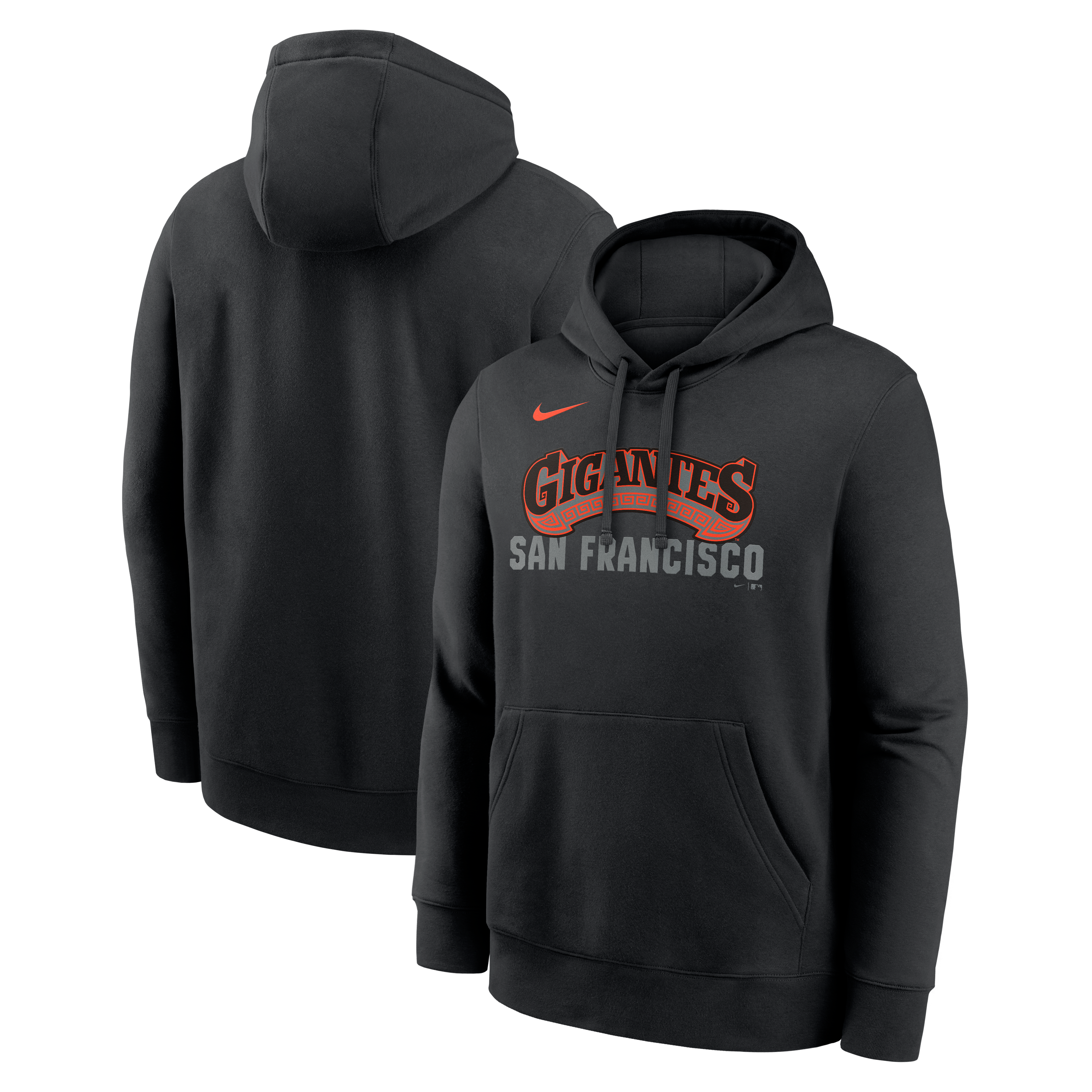 Men's Nike  Black San Francisco Giants Alternate Club Fleece Hoodie