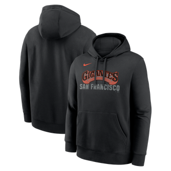 Men's Nike  Black San Francisco Giants Alternate Club Fleece Hoodie