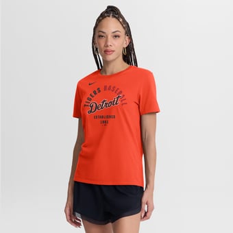 Women's Nike Orange Detroit Tigers Alternate T-Shirt