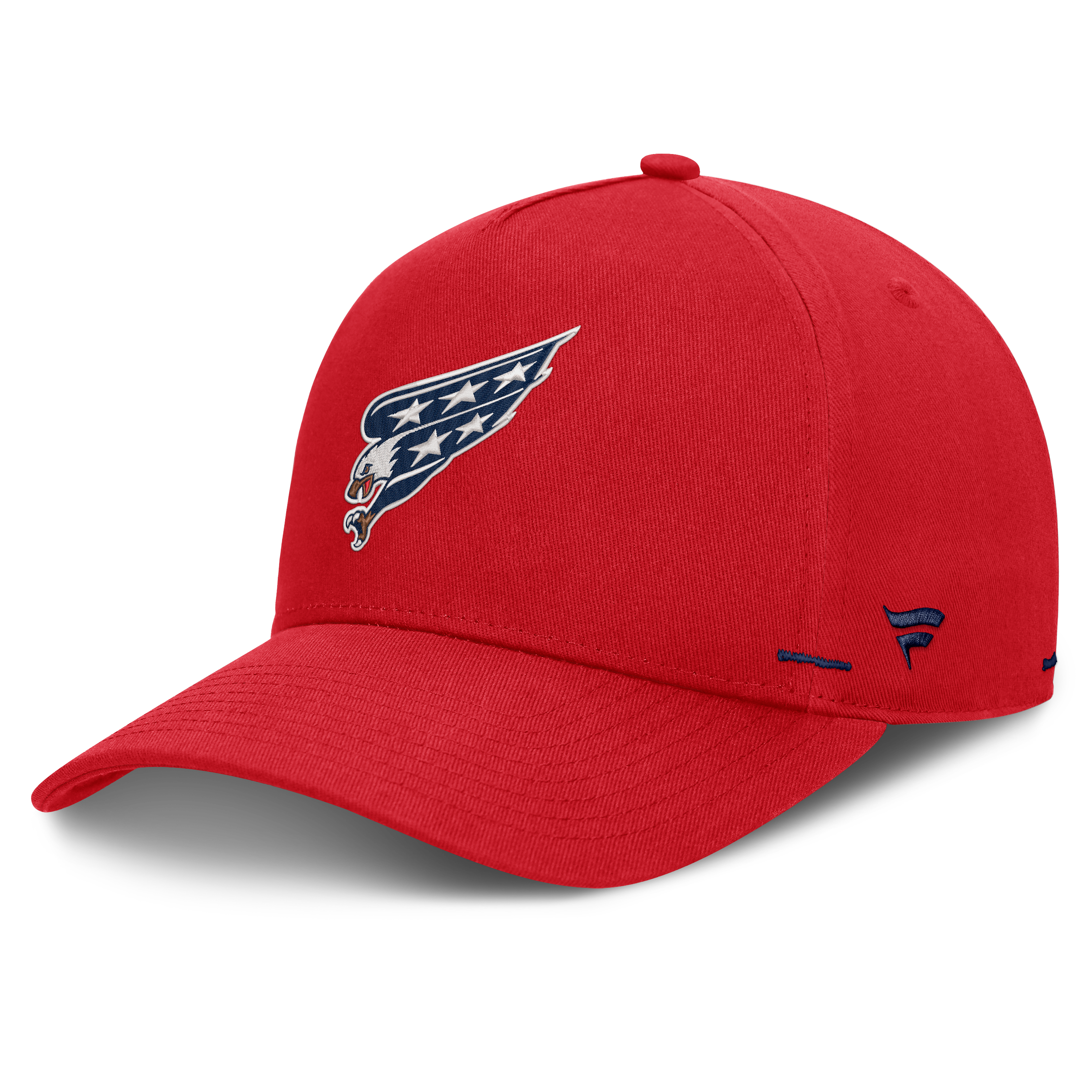 Men's Fanatics Red Washington Capitals Alternate Authentic Pro Rink A-Frame Adjustable Hat