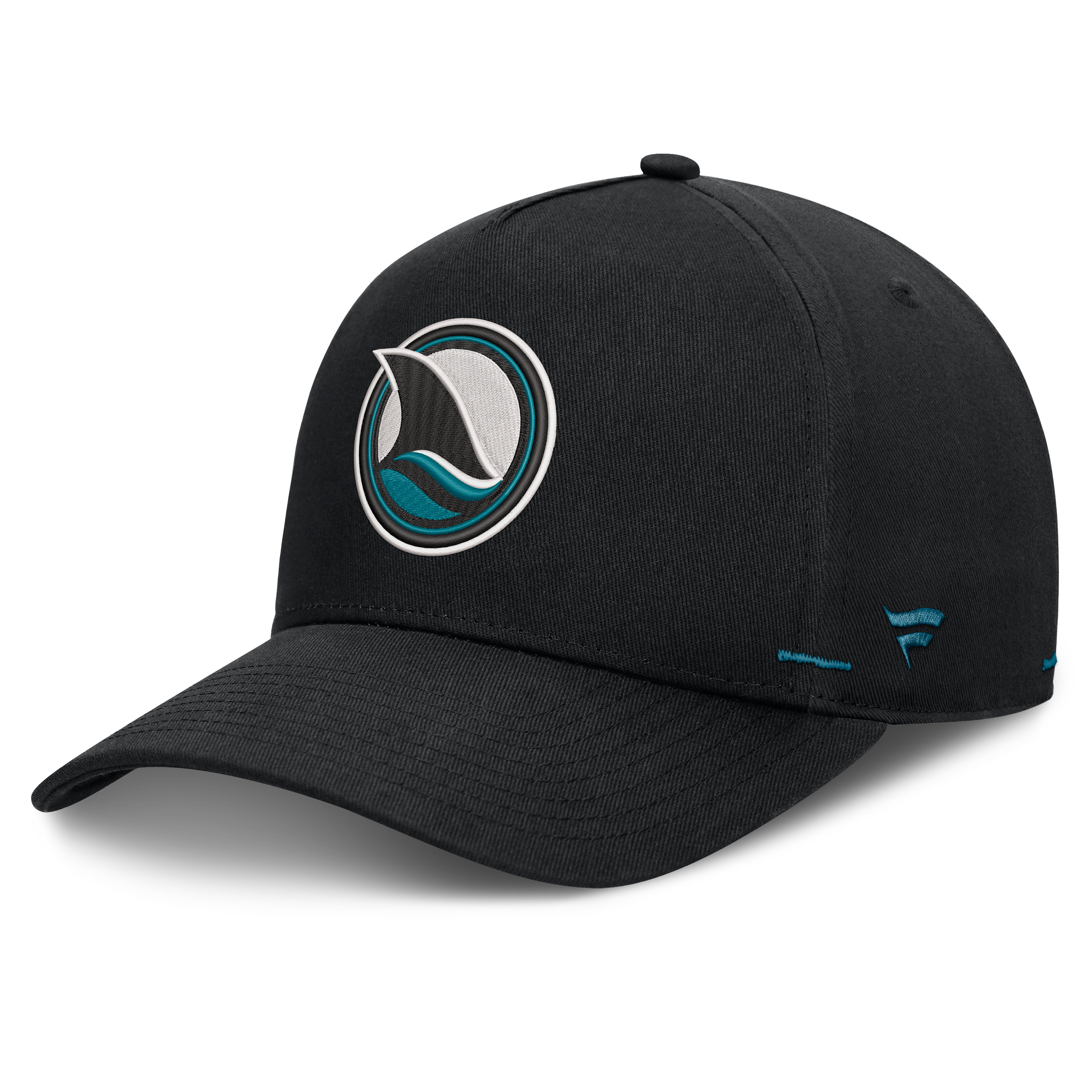 Men's Fanatics Black San Jose Sharks Alternate Authentic Pro Rink A-Frame Adjustable Hat