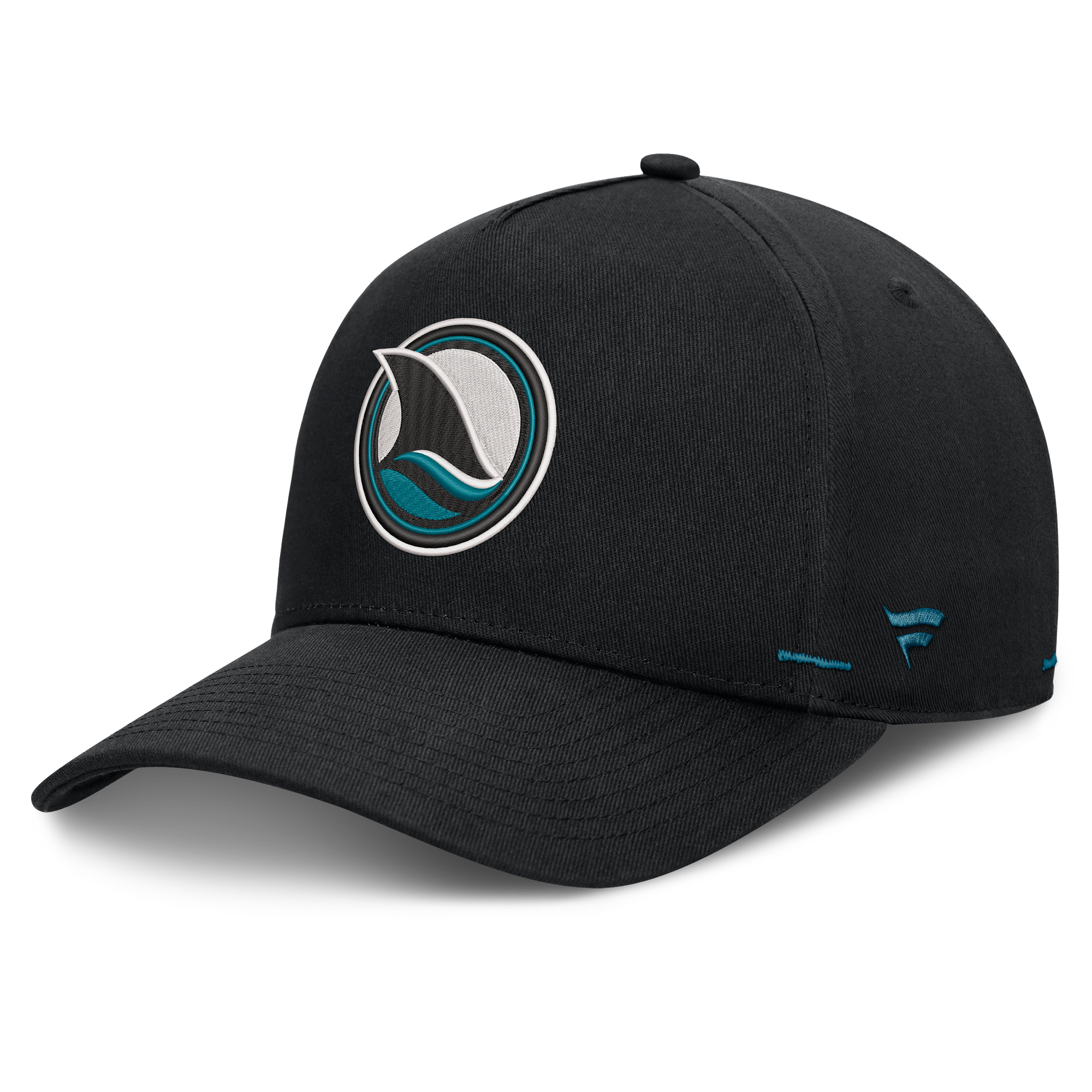 Men's Fanatics Black San Jose Sharks Alternate Authentic Pro Rink A-Frame Adjustable Hat